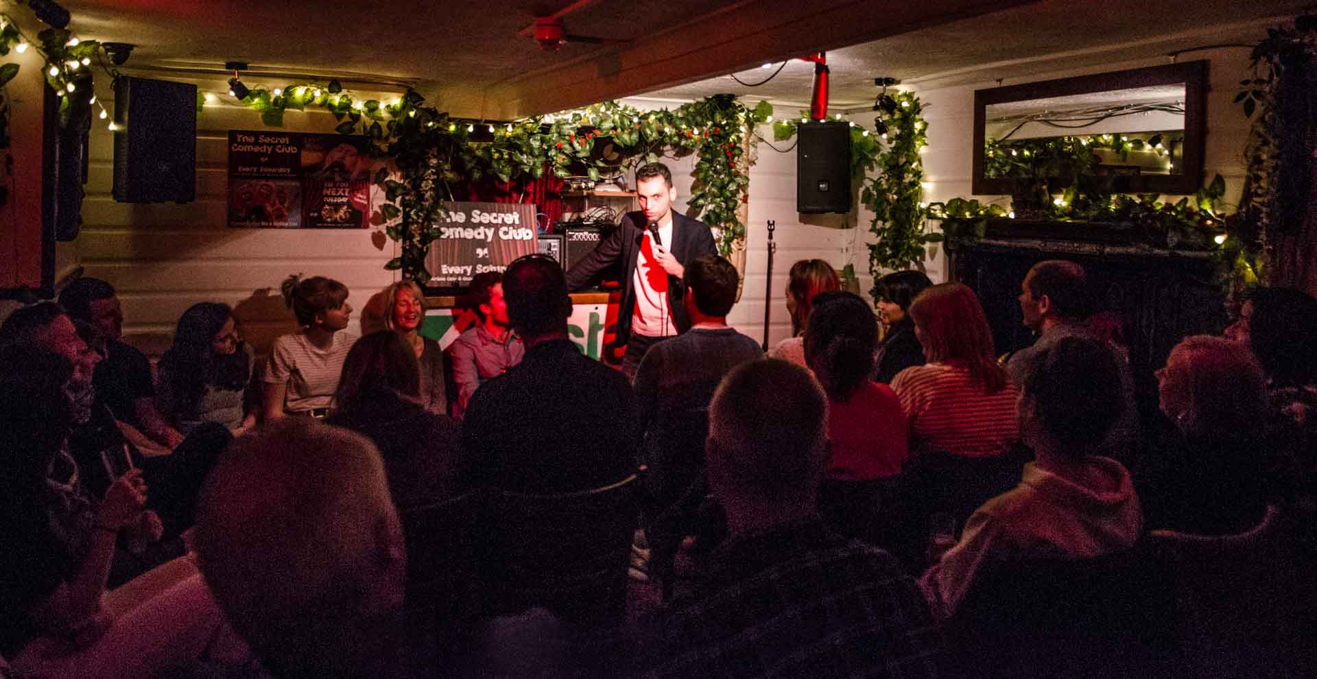 The Secret Comedy Club Brighton Fringe Festival Crowd