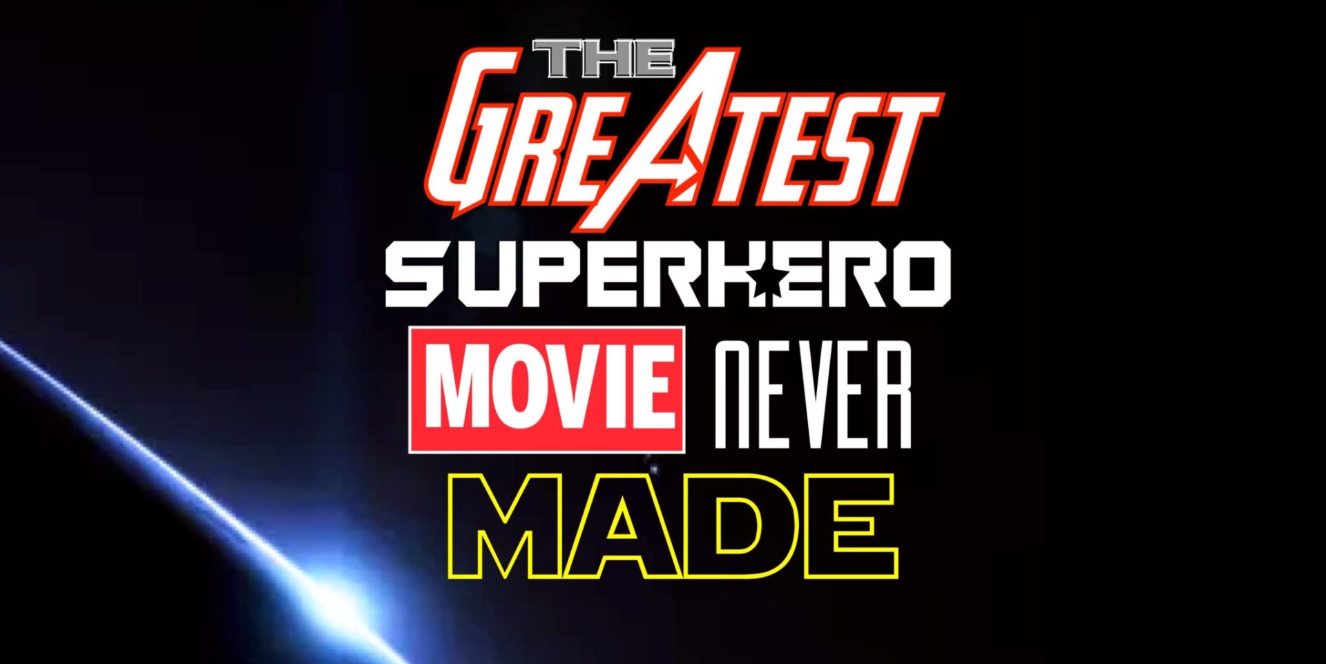 Gary Tro 'The Greatest Super Hero Movie Never Made' Brighton Fringe Festival 2019